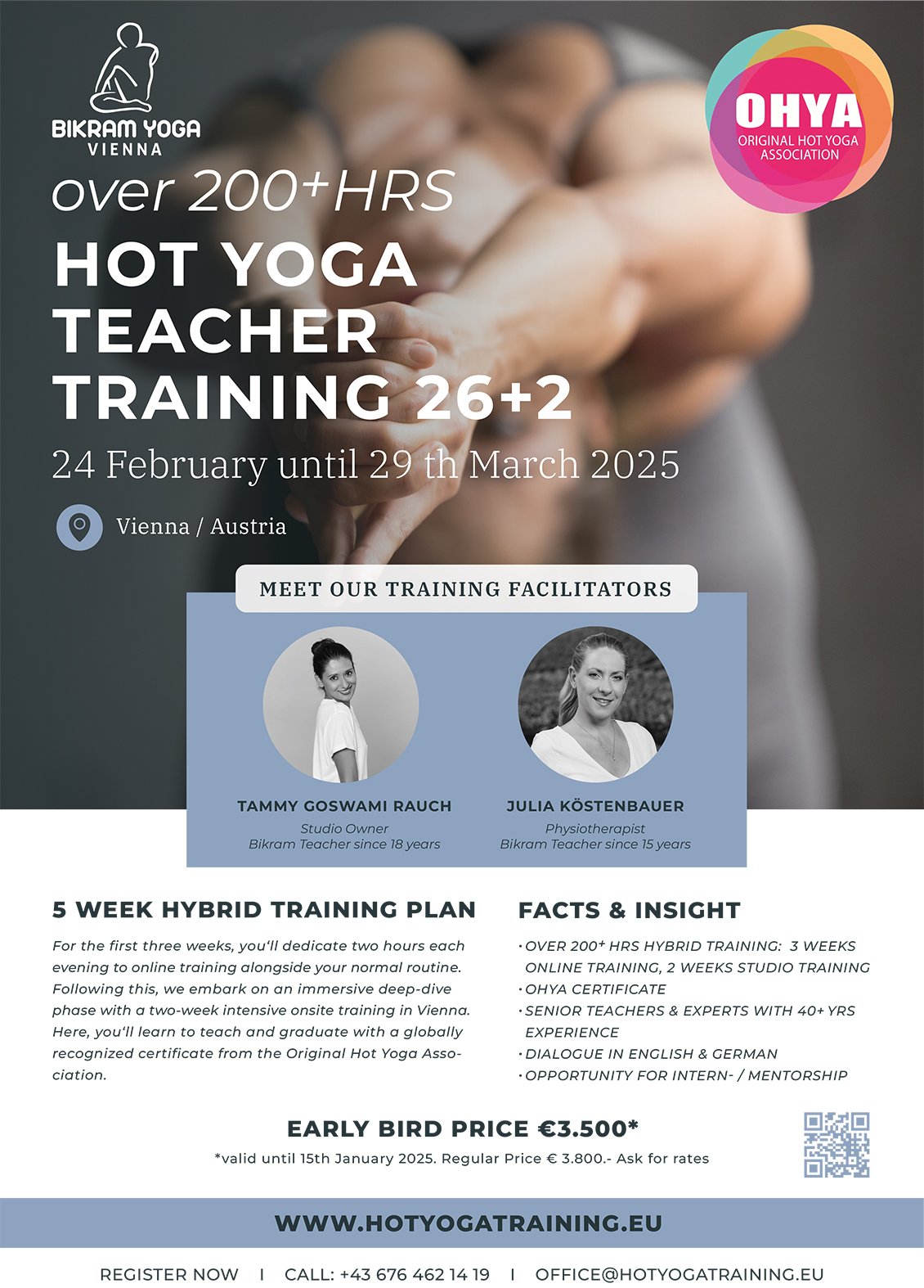 Hot Yoga Teacher Training 2025